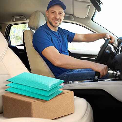 UCGOU Bubble Mailers 12x16 Inch 40 Pack Usable Size 12x15 Inch Large Padded Envelopes Teal Waterproof Packaging Bags for Shipping Self Seal Strong Adhesion Envelopes for Jewelry Makeup Supplies