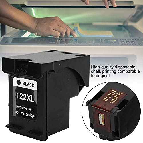 Ink Cartridges Replacement Fillable Printer, Replacement for 1000 1050 2000 2050 2510 Printer, Black