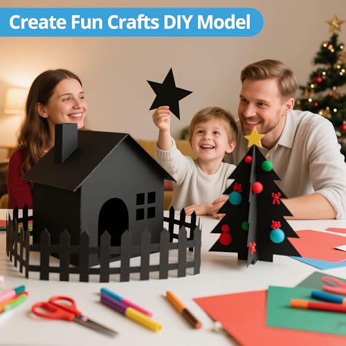 12 Pack Black Foam Board 24x36 Inch for Projects & Displays - Foam Core Poster Boards