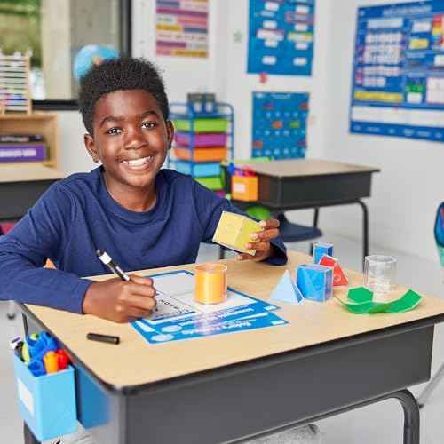 EAI Education GeoModel¢ç Folding Geometric Shapes: 11 Solids and 11 Nets