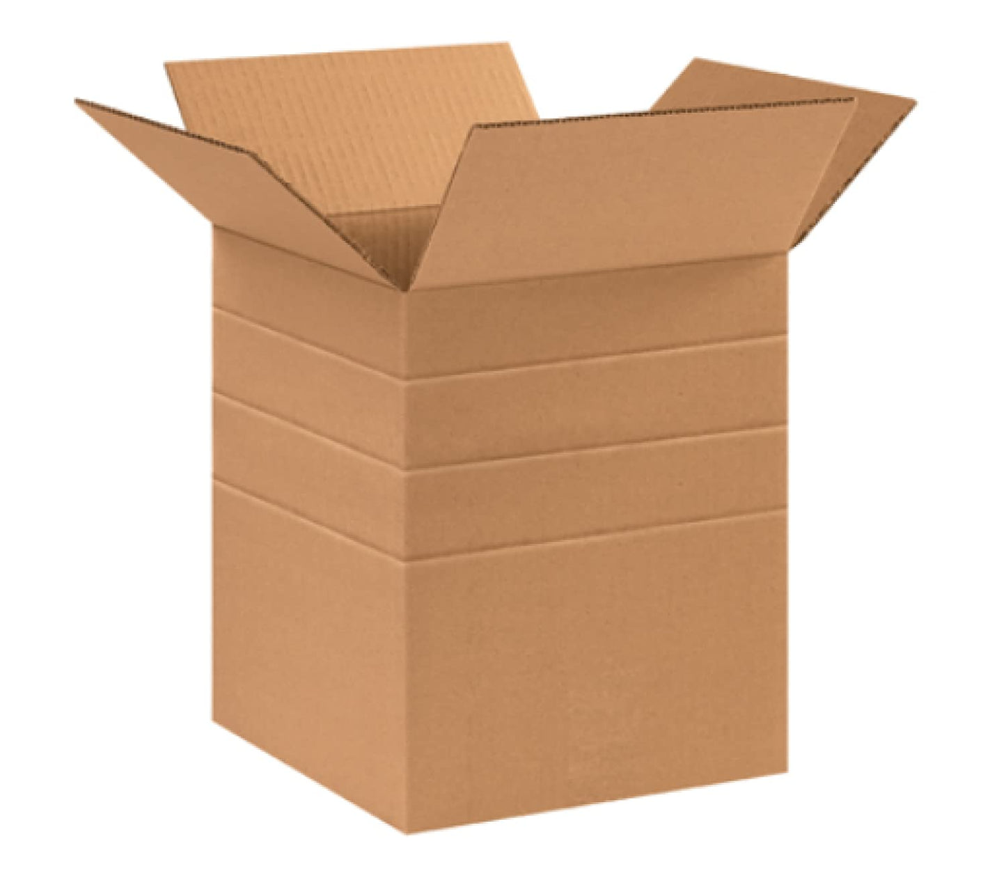 Secure Seal - 10x10x12 Pack of 50 Corrugated Cardboard Packing Shipping Mailing Moving Carton Boxes