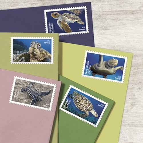 Protect Sea Turtles 2024 (Sheet of 18) First-Class Mail Forever Postage Stamps