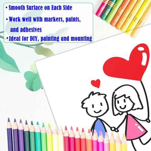 30Pack Foam Core Board, 11"x15" White Foam Board, 3/16" / 5MM Thick Mat Foam Board Center, Backing Boards for Mounting Photographs and Artwork, 3-D Modeling, Signage, Poster Making