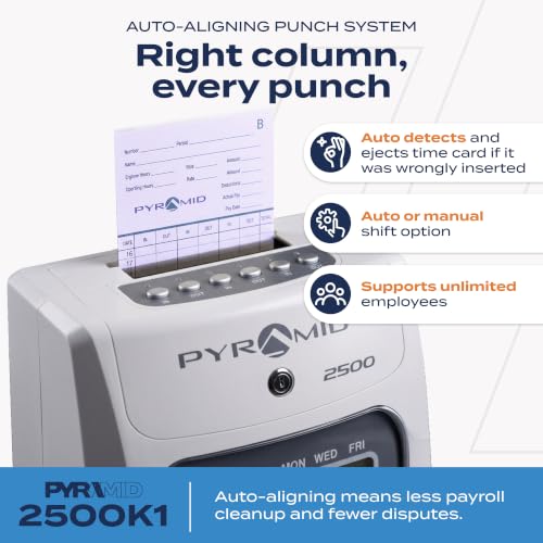 Auto-Aligning Time Clock Bundle for Time Systems - Pyramid 2500K1