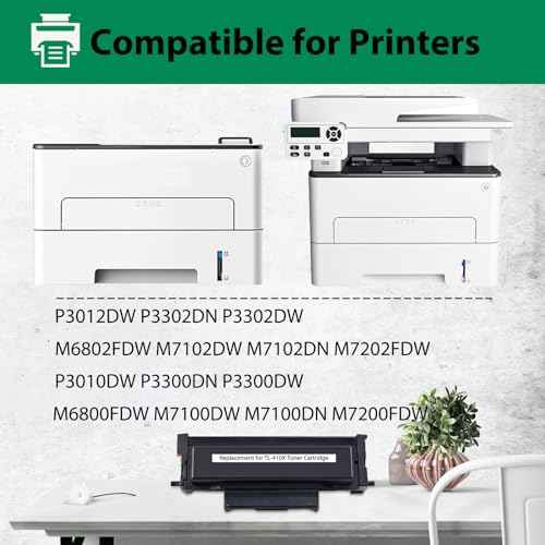 TL-410X Toner Cartridge Compatible for Pantum TL-410X TL-410 Toner Cartridge for Pantum M7102DW M6802FDW P3012DW P3302DW Series Printer, Page Yield Up to 6000 Pages