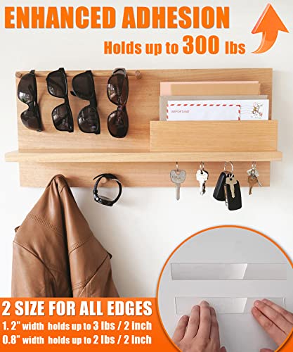 Heavy Duty Double Sided Nano Tape - Removable Wall Mounting Tape, 2 Rolls, 240 Inches