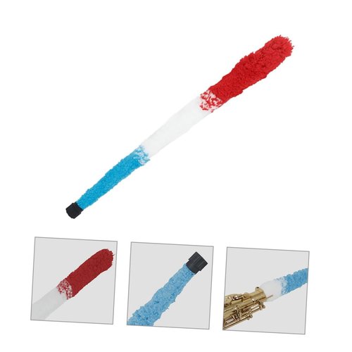 ERINGOGO Soft Flute Cleaning Rod Saxophone Neck Brush Instrument Cleaning Brush