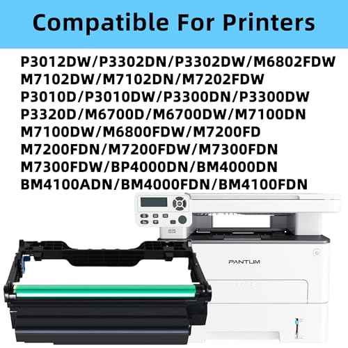 DL-410X Drum Unit DL-410 Imaging Unit Compatible with Pantum M7100DW P3010DW,P3012DW P3302DW M7120DW M6800FDW M6802FDW M7200FDW M7202FDW Series Printers (DL410-Drum Unit 20000Pages 1Pack)