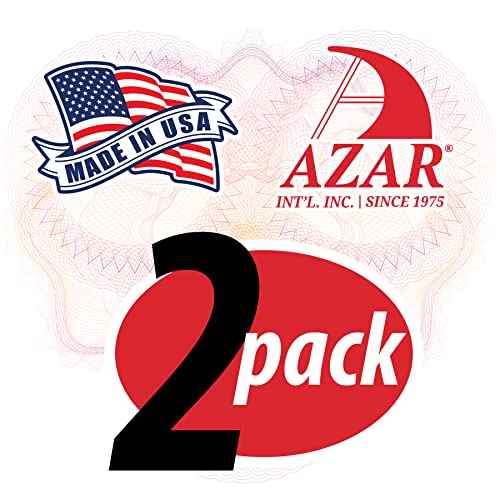 Azar Displays Azar 252311 Four-Tier Letter Size Brochure Holder for Counter, 2-Pack
