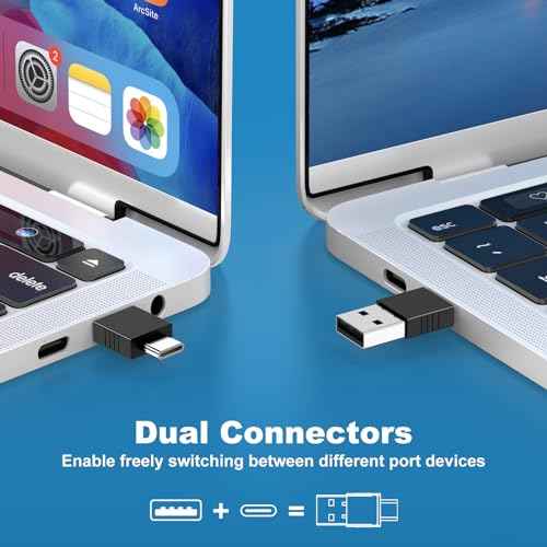 2 in 1 USB Type C Spotlight Presentation Clicker, Advanced Digital Highlighting Magnifier Wireless Presenter for for LED LCD, 2.4GHz PowerPoint Presentation Remote