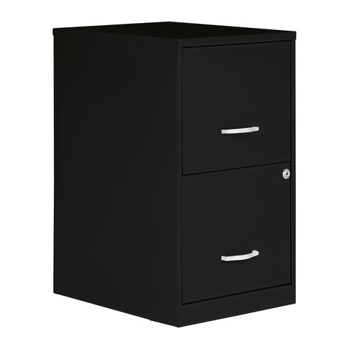 NuSparc 2 Drawer Locking Filing Cabinet | Pre-Assembled Steel Construction | Space-Saving Design is Perfect for Home and Small Office | Letter-size | Assembled in North America