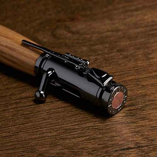 Whiskey Barrel Wood Bolt Action Ballpoint Pen (JD Whiskey Barrel, Pen Only)