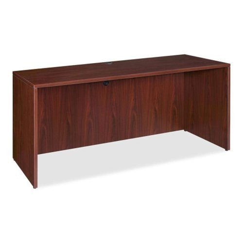 Lorell Credenza Shell, 72 by 24 by 29-1/2-Inch, Mahogany