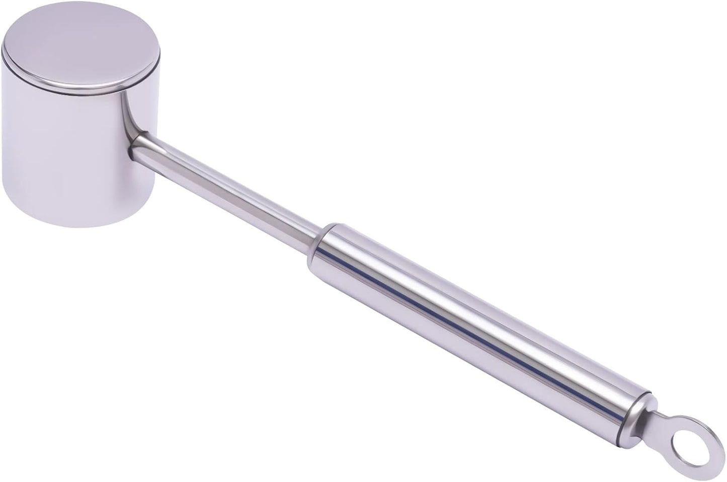 Skiennix Meat Tenderizer Hammer - Heavy-Duty Stainless Steel Mallet for Steak & Poultry | Dual-Sided Design