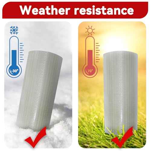 Birllaid RV Awning Repair Tape for Tent,Tarp, Boat Covers Repair Tape,RV Awning, Sail Tape, Tear Repair Patch Kit, Waterproof 5 Inch x 30FT
