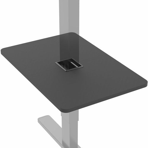 VIVO Adjustable Under Desk 16 x 12 inch Leg Shelf, Hidden Storage Tray for Small Accessories, Black, DESK-SF02LU
