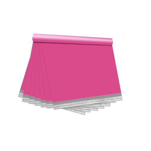 Pink Poly Mailers | 10x13 Waterproof Shipping Bags - 50 Durable Self-Seal Envelopes for Clothing