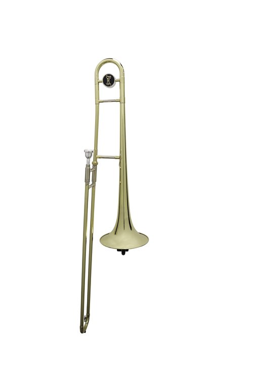 Gator Frameworks Recital Series Wall Hanger with Extra Long Post for Trombones, (GFW-TBONEHNGR-BLK)