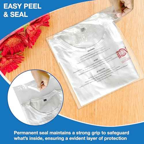 Heavy Duty Poly Bags for Shipping, 12 by 15 Mailer Bags, Suffocation Warning in 3 Languages (One Size, 200, Count)