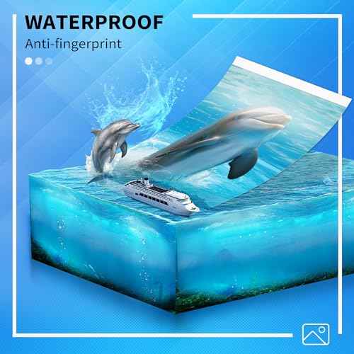 Compatible Canon Selphy CP1500 Ink and Paper For Selphy CP1300 CP1200 CP1000 CP910, KP-108IN KP108 3 Color Ink Cartridges and 108 Photo Paper Sheets (4'' x 6'' Glossy) for CP Photo Printers
