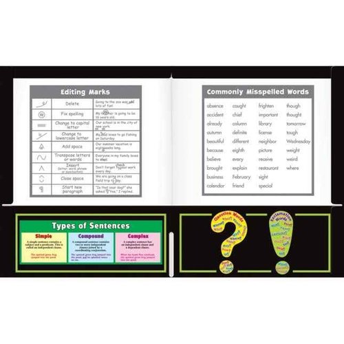 Really Good Stuff Author at Work 4-Pocket Student Folders - Set of 12