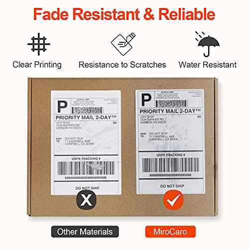 4" x 6" Shipping Labels Compatible with Dymo Labelwriter 4XL 1744907,1755120, Postage Thermal Labels (8 Rolls, 1760 Labels)
