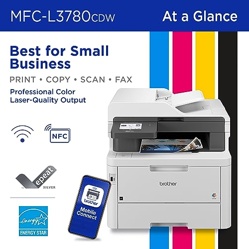 Brother MFC-L3780CDW Wireless Color All-in-One Printer - New / Printer