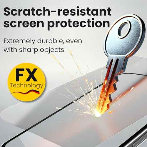 atFoliX Screen Protector compatible with Casio EFR-571DB-1A1VUEF Screen Protection Film, anti-reflective and shock-absorbing FX Protector Film (3X)