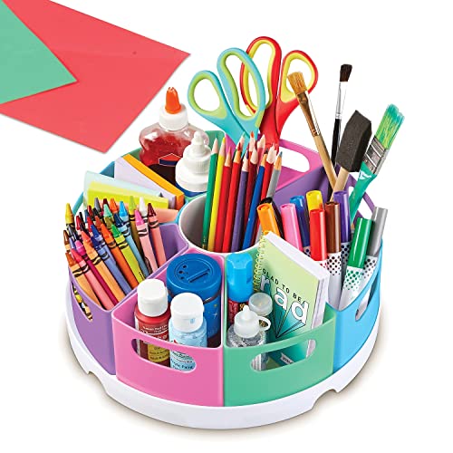 Create-a-Space Pastel Storage Center - Kids Desk Organizer, Portable Classroom Caddy