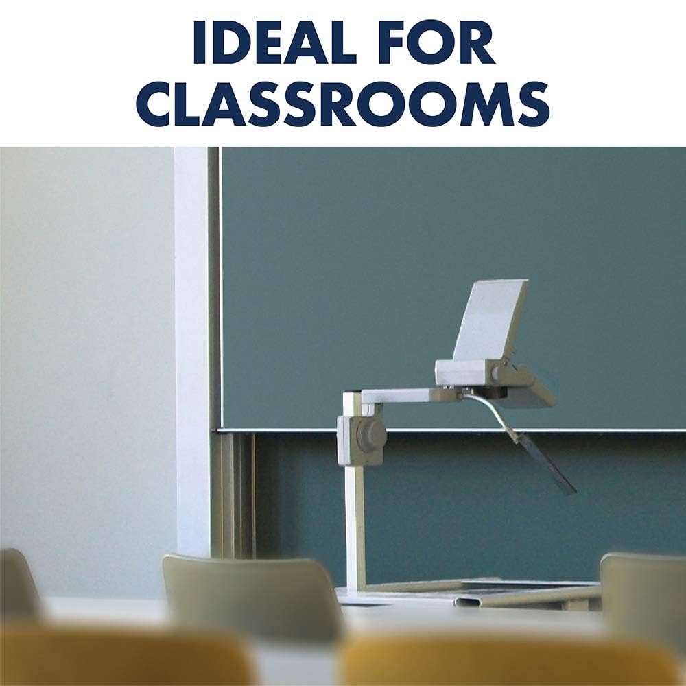 Apollo Overhead Projector, Horizon 2, 2000 Lumen Output, 10" x 10", Open Head (V16000M), Overhead, Wired, VGA, Gray