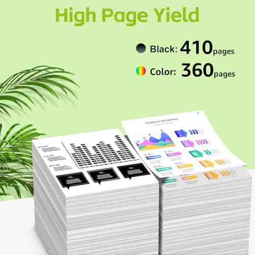 GREENCYCLE 2 Pack 210XL CL211XL Black and Color Combo Pack PG-210XL CL-211XL PG210XL CL211XL Remanufactured Ink Cartridge Replacement for Canon PIXMA MP490 MP480 MP495 MP499 (1 Black, 1 Tri-Color)
