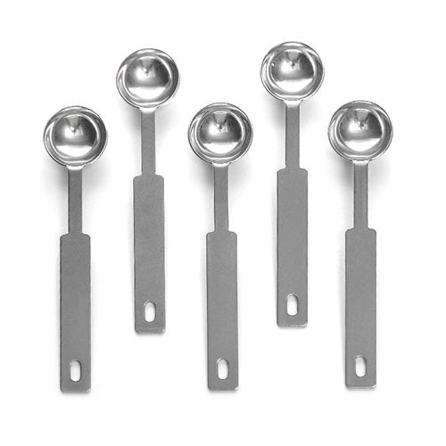 Skiennix 12Pcs Stainless Steel Wax Seal Spoons - Melting Spoon Scoop with Handle for DIY Craft, Silver