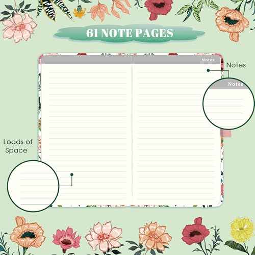 2026-2028 Pocket Planner/Calendar - 3 Year Monthly Planner 2026-2028, Jan 2026 - Dec 2028, 3.8" x 6.3", Small/Purse Calendar 36 Months with Pen Holder, Inner Pocket, Elastic Closure and 61 Notes Pages