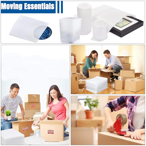 Cushion Foam Wrap Pouches for Moving(100 Pack 10"x12'')
