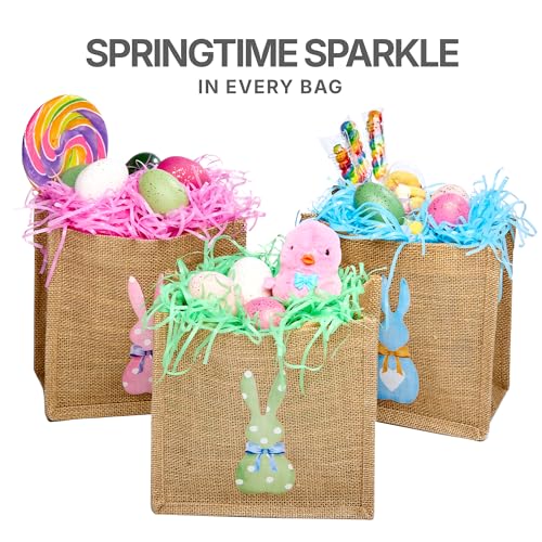 FRILLZ by DECOfill™ Blue Plastic Easter Grass – 1/2 LB Basket Filler
