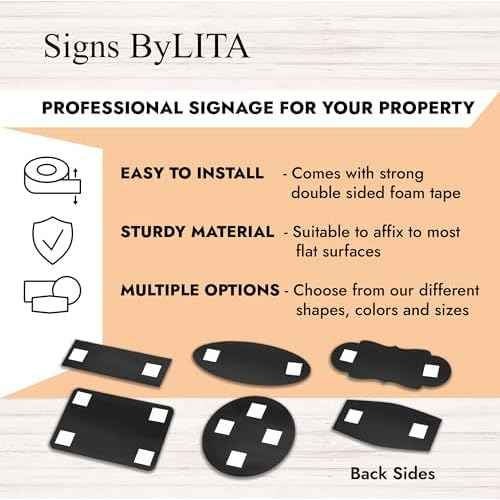 Signs ByLITA Standard FACP Inside Sign | Fire Safety Signage (Red) - Medium 5 Pack