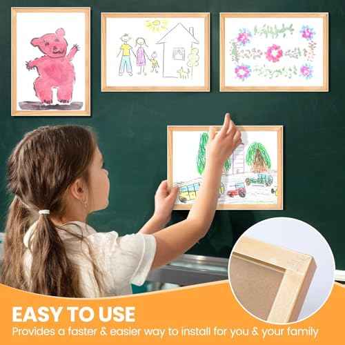 Double Sided Tape Heavy Duty, Double Sided Nano Mounting Tape (160 INCH), Clear Two Sided Adhesive Tape, Removable Picture Hanging Wall Tape Strips, Carpet Decor Poster Tape for Home Office Outdoor