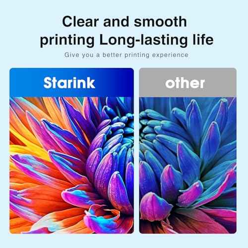 Starink 522 Ink Refill Bottles High Capacity (6 Bottles) Replacements for Epson 522 Ink Refill Bottles Compatible for Epson ET-2800 Ink ET-2400 ET-2803 ET-2720 ET-4700 ET-4810 ET-4800 Printer Ink