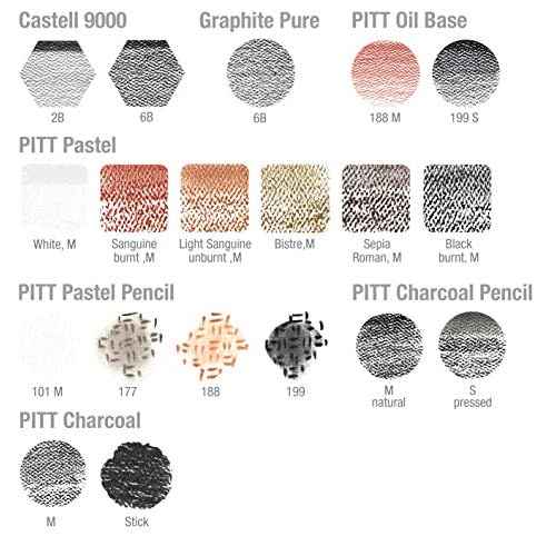 Faber Castell Pit Monochrome Set, Large 112977