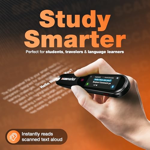 Scanmarker Pal Language Translator & Reading Pen for 100+ Languages, Dyslexia Support
