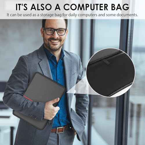 Laptop Sun Shade for Working Outside - Foldable Sun Glare Shield & Privacy Hood for Outdoor Workers, Travel, Camping - Fits 15-16 inch Laptops(Patent Pending)