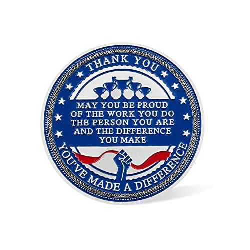 BHealthLife 10 Pcs Team Spirit Award Coins Set Appreciation Gifts for Employees Inspirational Coins Bulk Gifts for Coworkers Team Members Staffs Students