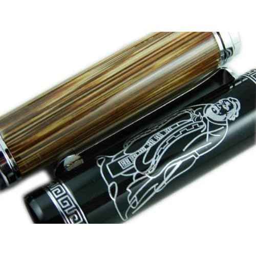 Lanxivi Duke 551 Confucius Fude Nib Fountain Pen Bent Nib Natural Bamboo Medium to Broad Art Handwriting Drawing Calligraphy Pen