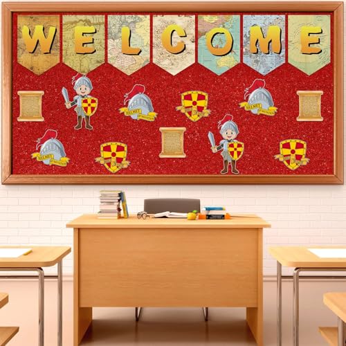 Deep Red Glitter Bulletin Board Paper Roll for Decorations & Crafts