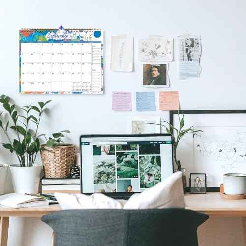 Calendar 2025-2026, 18 Months Wall Calendar July 2025 to Dec 2026 Calendar with Julian Dates, 11" X 8.5" (Colorful)