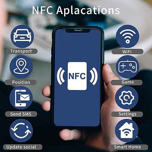 Timeskey NFC 100 PCS Inkjet PVC NFC Cards with NFC Chip NTAG215 Printable, Compatible with Epson and Canon Inkjet Printers, CR80 Blank Card, Double Sided Printing, Compatible with Amiibo and TagMo