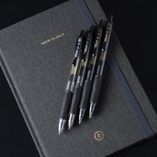 Pilot G2 Premium Gel Pens 1.0mm Bold Point Black Ink 12-Pack