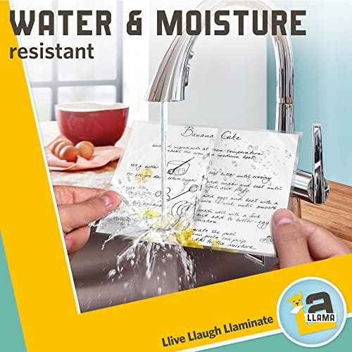Matte Thermal Laminating Pouches, Matte Finish, 9 x 11.5 Inches 5 MIL Thickness, 30 Pack, Fitted for Letter Size Laminating Sheets 8.5 x 11