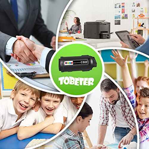 Versalink C500 C505 Toner Black 12.1K Replacement for Xerox C500 C505 Toner for Versalink C500 C500DN C500N C505 C505DN C505N Black Toner Cartridge 106R03869, 12,100 Pages Extra High Capacity