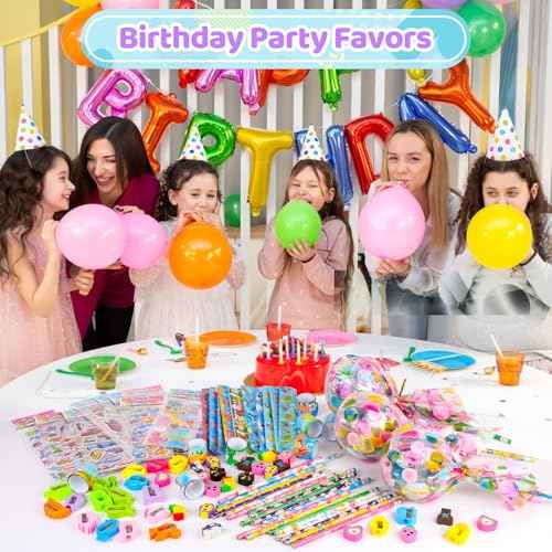 Giant Lollipop Birthday Goodie Bags, 24 Pack Lollipop Return Gifts for Birthday Party ? Fun Goodie Bags Classroom Rewards Students Gifts Class Prizes